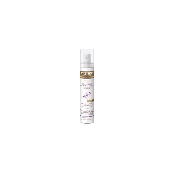 CATTIER Cuidado Antiedad Textura Cremosa 50ml - Arcilla, Activos Marinos y Vegetales - Pieles Secas, Luminosidad y Elasticidad