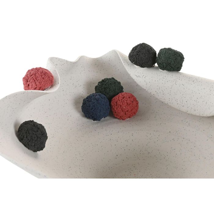 Centro Mesa Urban DKD Home Decor Blanco Multicolor 38 x 20 x 47 cm 3