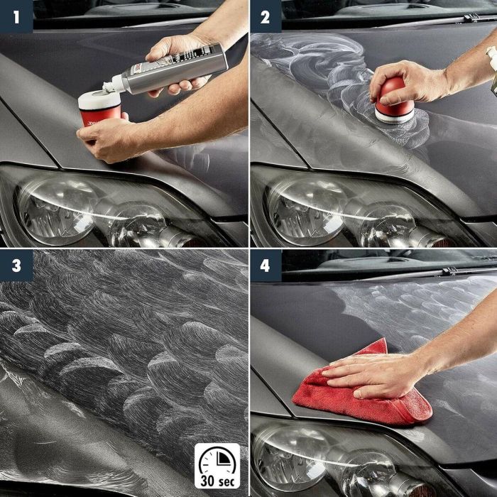 Sonax SX02963000 Abrillantador + Cera para pintura metalizada Plata/Gris, limpia, restaura brillo y camufla arañazos 500 mL 1 Sonax SX02963000 Abrillantador + Cera para pintura metalizada Plata/Gris, limpia, restaura brillo y camufla arañazos 500 mL 1
