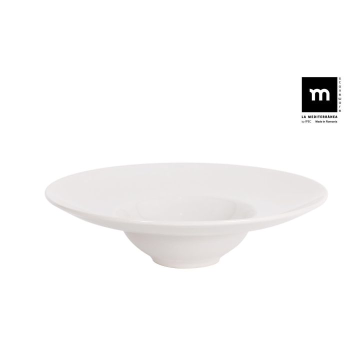 La Mediterranea Plato Pasta Risotto 25 cm Bari Ivory (6 Unidades)