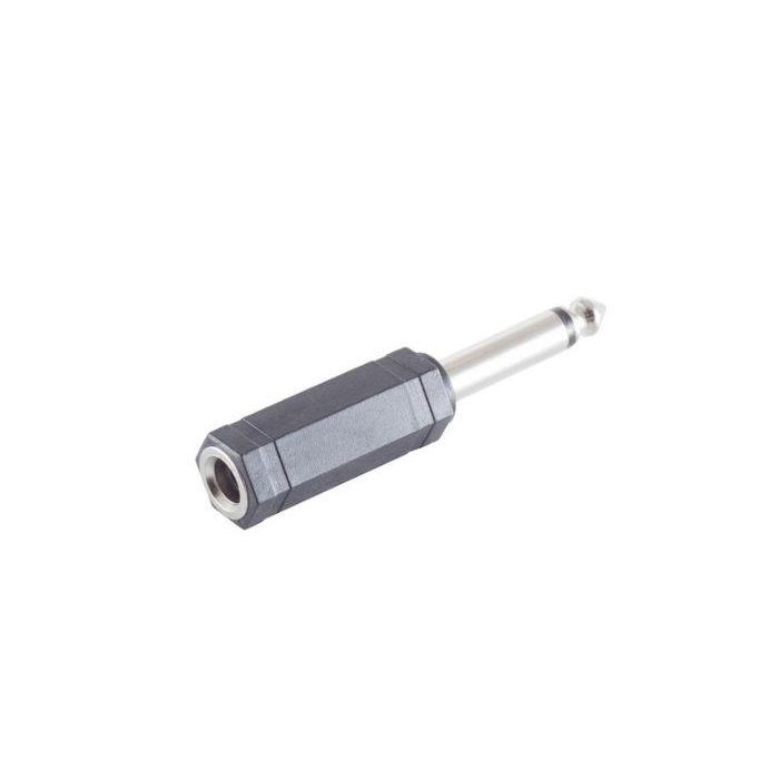 MicroConnect AUDANR2 Adaptador de Audio 6.35mm Macho a Hembra para Cable de Instrumento Musical o Micrófono MicroConnect AUDANR2 Adaptador de Audio 6.35mm Macho a Hembra para Cable de Instrumento Musical o Micrófono