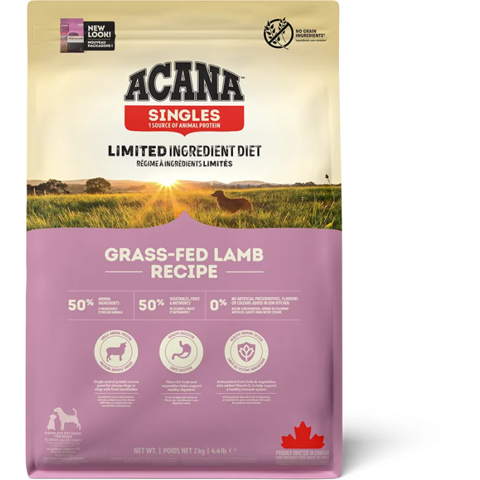 Acana Canine Adult Singles Grass Fed 2 kg