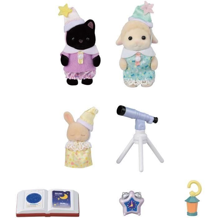 SYLVANIAN FAMILIES 5750 - El trío de bebés de fiesta de pijamas 3 SYLVANIAN FAMILIES 5750 - El trío de bebés de fiesta de pijamas 3