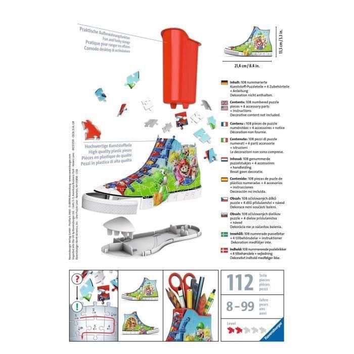 Puzzle 3D Ravensburger Sneaker - Super 1 Puzzle 3D Ravensburger Sneaker - Super 1