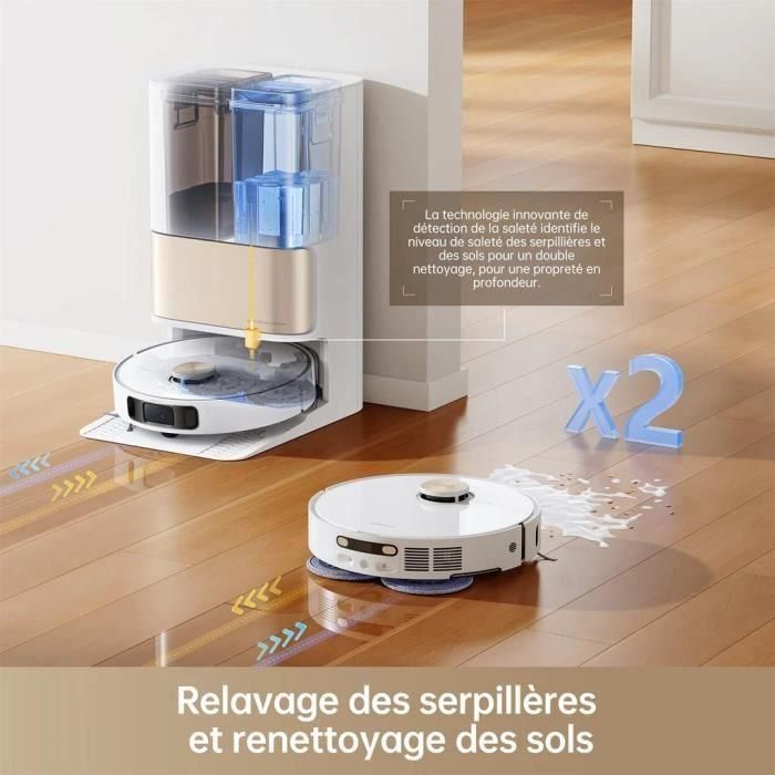 Dreame L10s Pro Ultra Heat DRE1706902898589 - Robot Aspirador y Fregasuelos con Autolimpieza Automática y Succión de 7.000 Pa 2