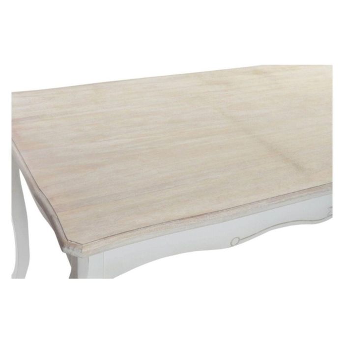 Mesa Comedor Tradicional DKD Home Decor Blanco Natural 80 x 79 x 160 cm 4 Mesa Comedor Tradicional DKD Home Decor Blanco Natural 80 x 79 x 160 cm 4