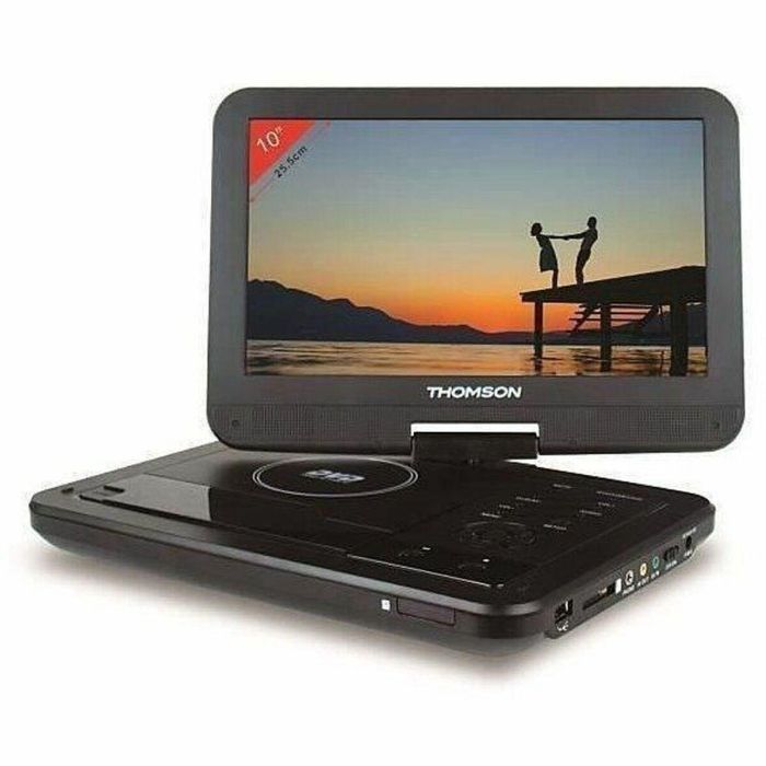 Reproductor de DVD portátil THOMSON THP360 - Pantalla giratoria de 10 '' - Puerto USB / SD