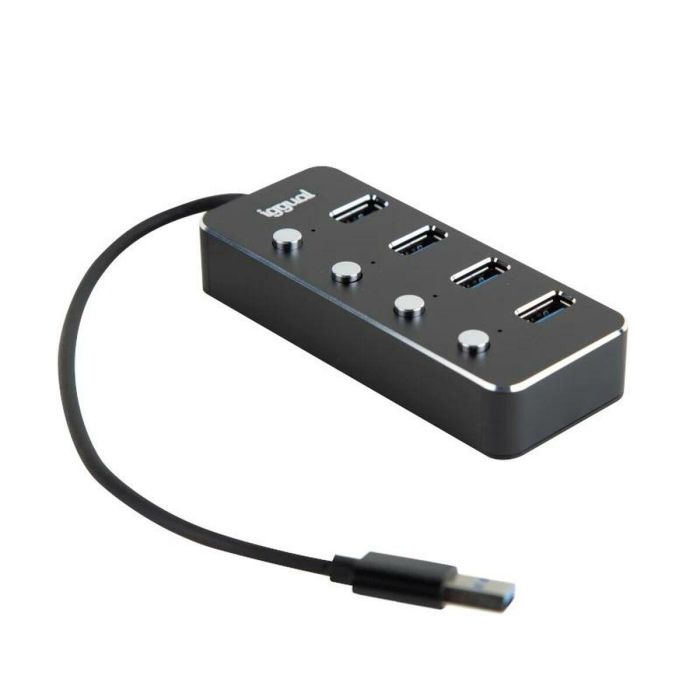 Hub USB iggual IGG318478 3 Hub USB iggual IGG318478 3
