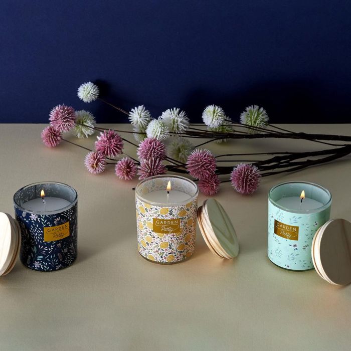 Home Deco Factory Vela Perfumada Flor Oriental Tarro Vidrio Tapa Madera altura 8,5 cm 3 Home Deco Factory Vela Perfumada Flor Oriental Tarro Vidrio Tapa Madera altura 8,5 cm 3