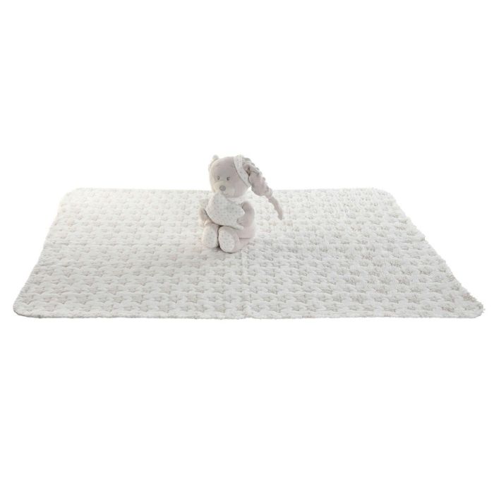 Peluche Manta Baby DKD Home Decor Rosa Azul 100 x 1 x 80 cm Set de 2 (3 Unidades) 2 Peluche Manta Baby DKD Home Decor Rosa Azul 100 x 1 x 80 cm Set de 2 (3 Unidades) 2