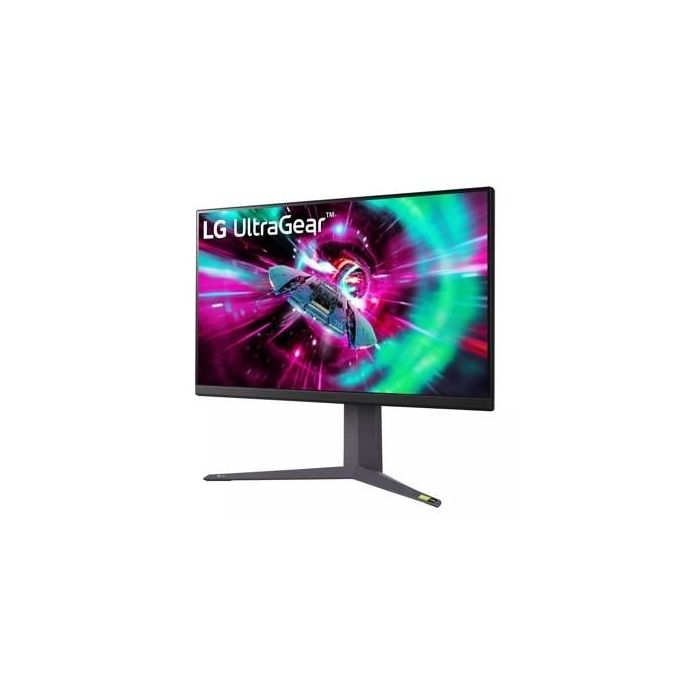 LG 32GR93U-B Monitor Gaming 32" 4K UHD 144Hz IPS 1ms HDR 400 Puple Gray 1