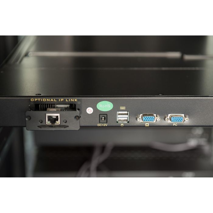 DIGITUS Modulare Konsole 17"TFT.8-Port KVM&Touchpad.Deutschl 3