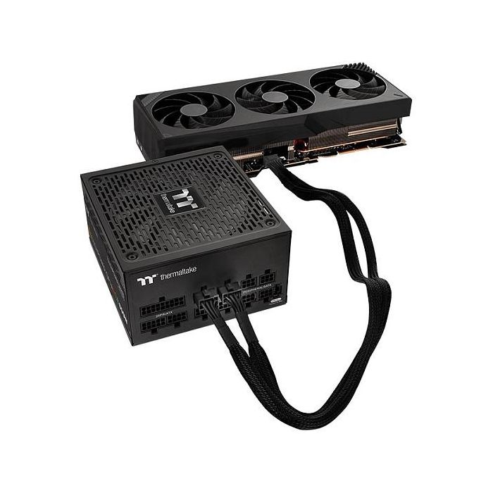 Thermaltake AC-063-CN1NAN-A1 Divisor de Señal para Cable Coaxial Negro Macho/Macho 600mm