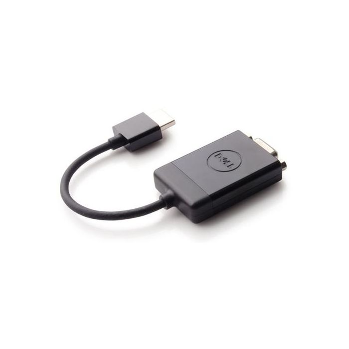 Dell Adaptador HDMI a VGA 19-pin a 15-pin HD15 para Conectar Laptop/Tablet a Monitor/Proyector/HDTV Full HD 1080p 1