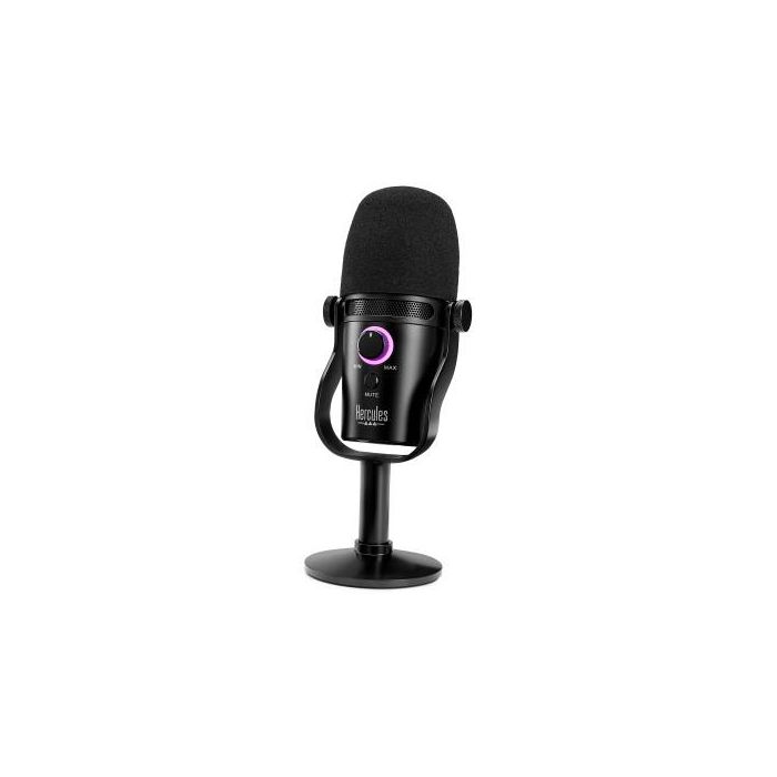 Hercules STREAM STARTER KIT - Control de voz y audio para streaming con micrófono HUD-600 USB Dynamic, 4781068 4