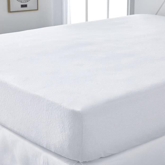 Protector de colchón absorbente - TODAY - Essential - Para cama de matrimonio - 90 x 190 cm - Antiácaros Protector de colchón absorbente - TODAY - Essential - Para cama de matrimonio - 90 x 190 cm - Antiácaros