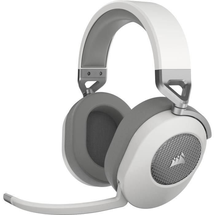 Corsair COR1701162159310 Auriculares Inalámbricos para Juegos HS65 Wireless V2 Blanco