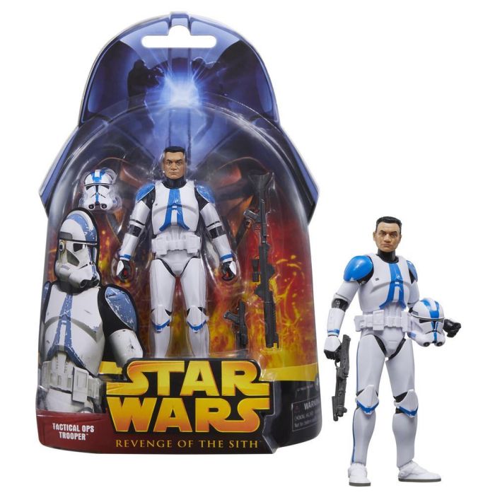 Hasbro Star Wars The Black Series Figura de Acción Soldado de Operaciones Tácticas: La Venganza de los Sith 15 cm con 3 Accesorios