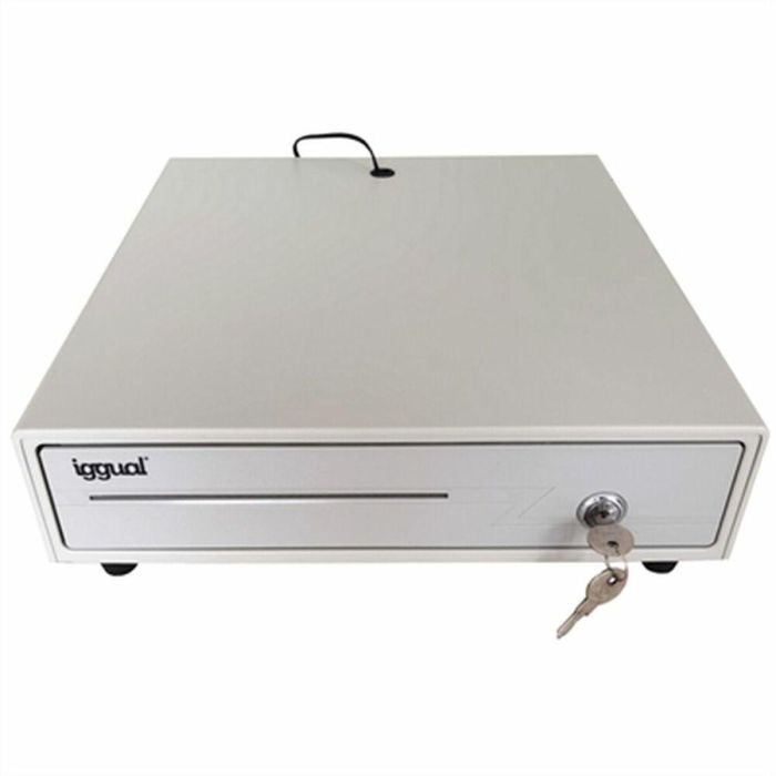 Cajón Portamonedas iggual IRON-1W IGG315316 41 cm Blanco 0 Cajón Portamonedas iggual IRON-1W IGG315316 41 cm Blanco 0