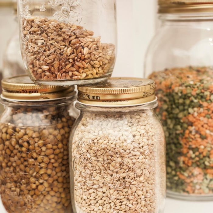 Bormioli Rocco Tarro Conserva Vidrio Quattro Stagioni 50 cL Fabricado en Italia 3