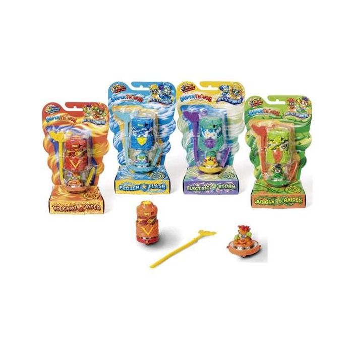 Magic Box Superthings Battle Spinners de Plástico | Pack 1 Spinner y 1 Superthing Exclusivo | Modelos Surtidos | Edad 4-9 Años 4 Magic Box Superthings Battle Spinners de Plástico | Pack 1 Spinner y 1 Superthing Exclusivo | Modelos Surtidos | Edad 4-9 Años 4