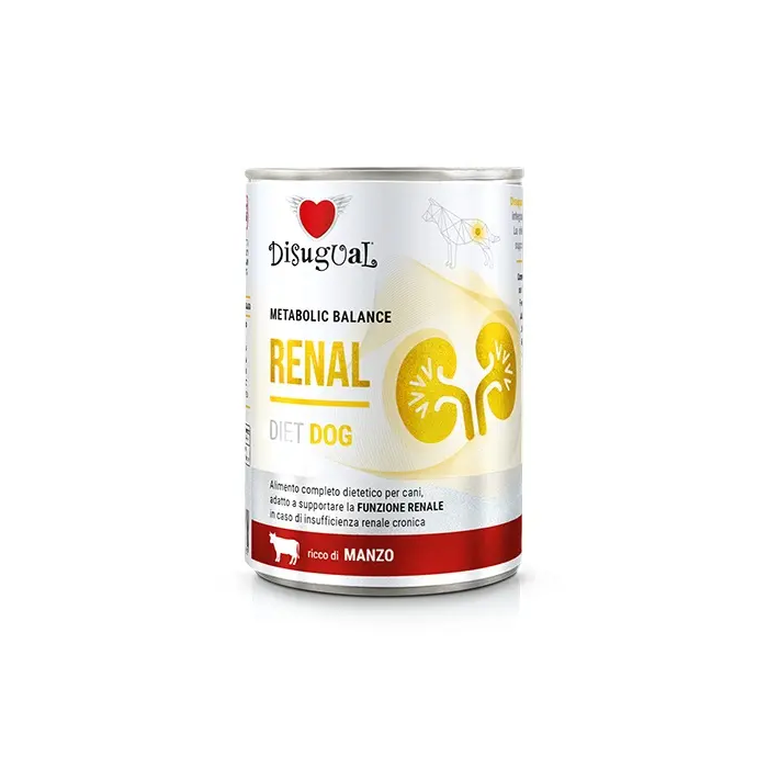 Disugual Diet Dog Renal Ternera 6x400 gr