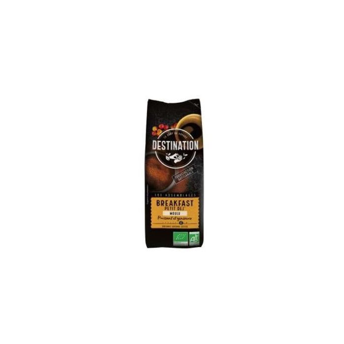 DESTINATION Café Molido de Desayuno Ecológico 250g - Intensidad 9/10
