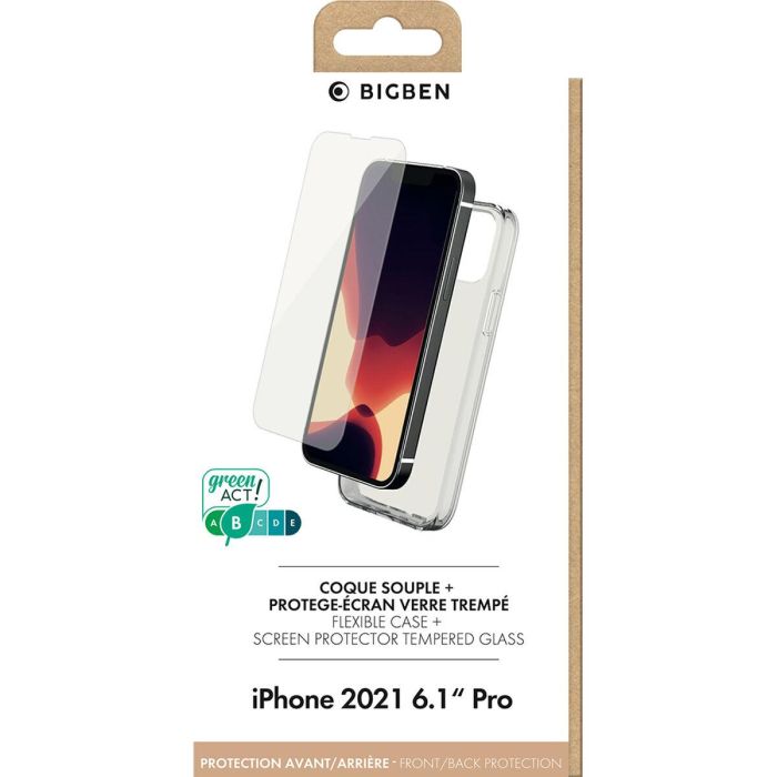 Funda para Móvil BigBen Connected PACKSILIVTIP1361 Transparente Apple iPhone 13 1