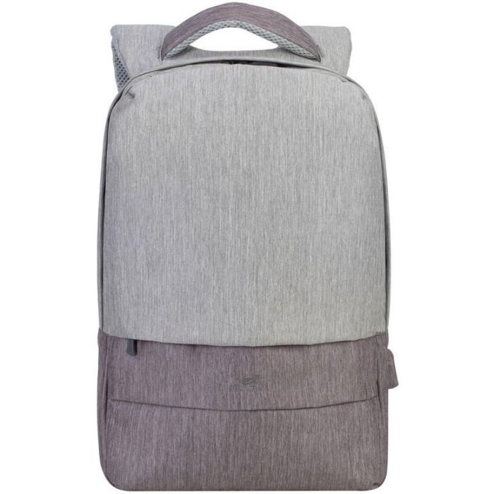 Riva NB Rucksack Prater 15.6" grau/mokka 7562 0 Riva NB Rucksack Prater 15.6" grau/mokka 7562 0