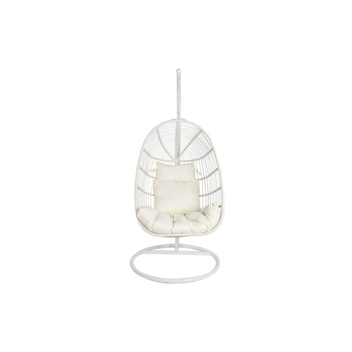 Sillon Colgante Terraza Y Jardin DKD Home Decor Blanco 80 x 100 x 60 cm 0 Sillon Colgante Terraza Y Jardin DKD Home Decor Blanco 80 x 100 x 60 cm 0