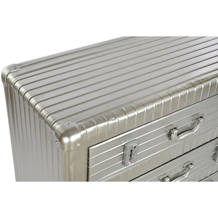 Cajonera Vintage DKD Home Decor Plateado 39 x 82 x 80 cm 6 Cajonera Vintage DKD Home Decor Plateado 39 x 82 x 80 cm 6
