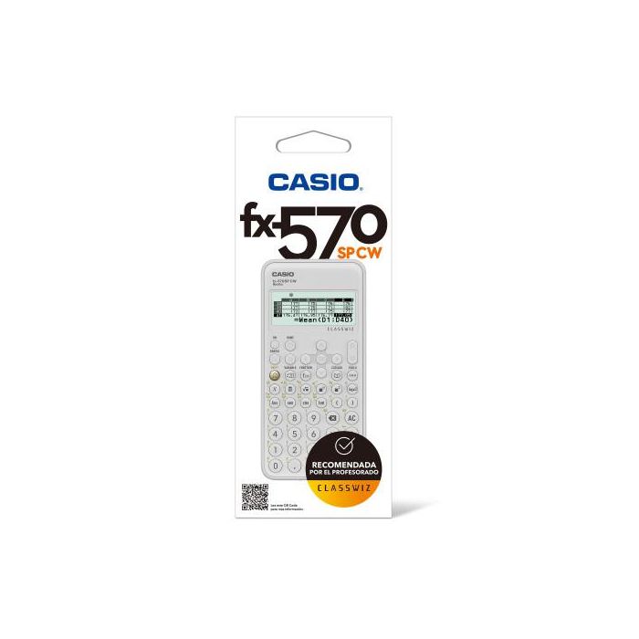 Casio fx-570SPX ClassWiz Calculadora Científica 560 Funciones 10+2 Dígitos 5 Idiomas Iberia con Tapa 3