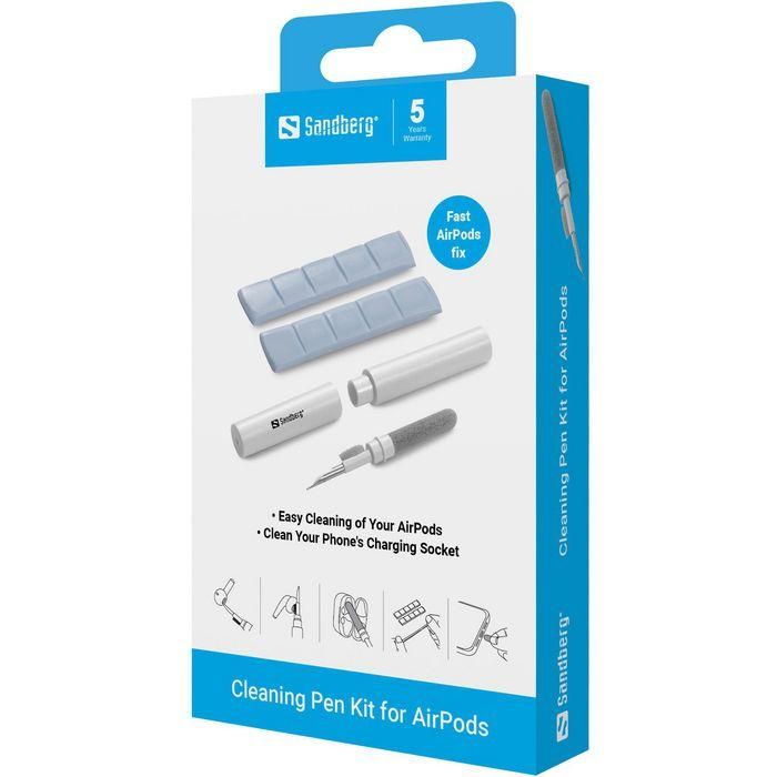 Sandberg Cleaning Pen Kit for AirPods 6 Sandberg Cleaning Pen Kit for AirPods 6