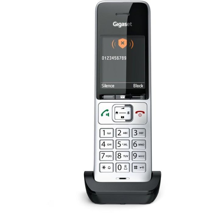Gigaset COMFORT 500HX Teléfono Inalámbrico DECT/Analógico con Altavoz, Pantalla a Color de 2.2" y Agenda para 200 Contactos, Negro/Plata 13 Gigaset COMFORT 500HX Teléfono Inalámbrico DECT/Analógico con Altavoz, Pantalla a Color de 2.2" y Agenda para 200 Contactos, Negro/Plata 13