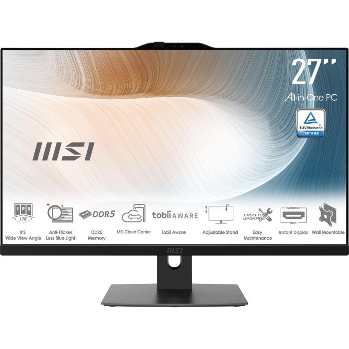 AIO MSI Modern AM272P 1M-836DE 27" i5-120U black 8GB 512GB W11P 1 AIO MSI Modern AM272P 1M-836DE 27" i5-120U black 8GB 512GB W11P 1