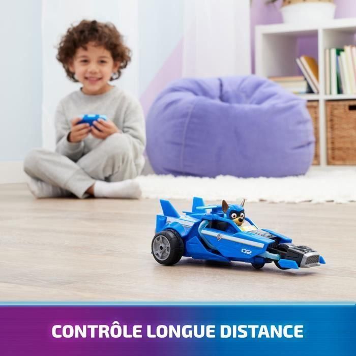Paw Patrol SPI6067088 Vehículo RC de Persecución de La Patrulla Canina: La Película 3 Paw Patrol SPI6067088 Vehículo RC de Persecución de La Patrulla Canina: La Película 3
