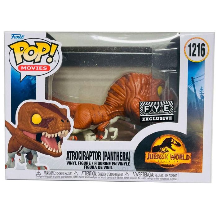 Figura POP Jurassic World 3 Atrociraptor Panthera Exclusive 1 Figura POP Jurassic World 3 Atrociraptor Panthera Exclusive 1