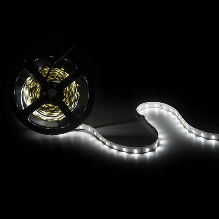 Tira de 300 LEDs 40W 4.000Lm CRI85 6000ºK SMD2835 24VDC IP20 x5M 40.000H [GR-RDT2835-60-24-CW]-Blanco Frío 4