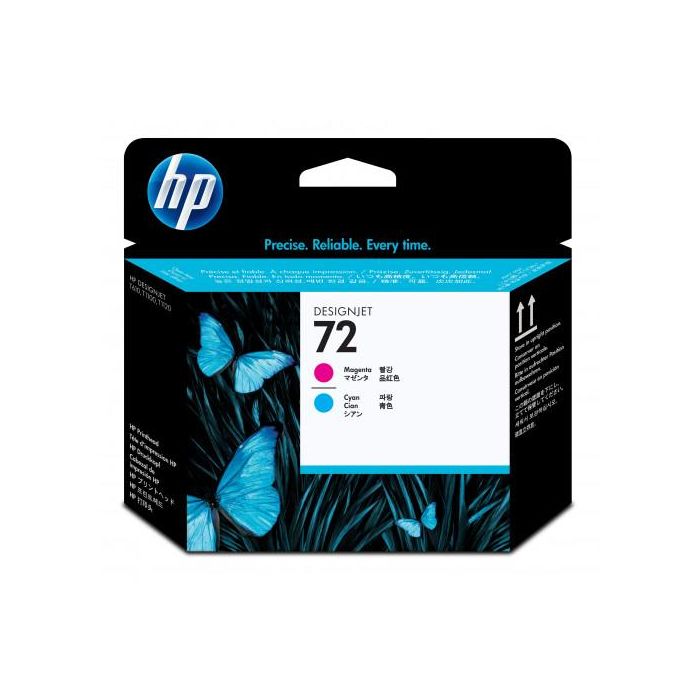 HP 72 Cabezal de Impresion Magenta y Cian HP72 (C9383A)