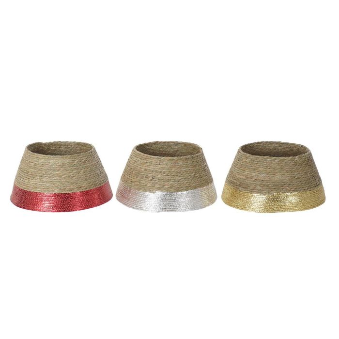 Base Arbol Tradicional DKD Home Decor Rojo Dorado 45 x 24 x 45 cm (3 Unidades) Base Arbol Tradicional DKD Home Decor Rojo Dorado 45 x 24 x 45 cm (3 Unidades)