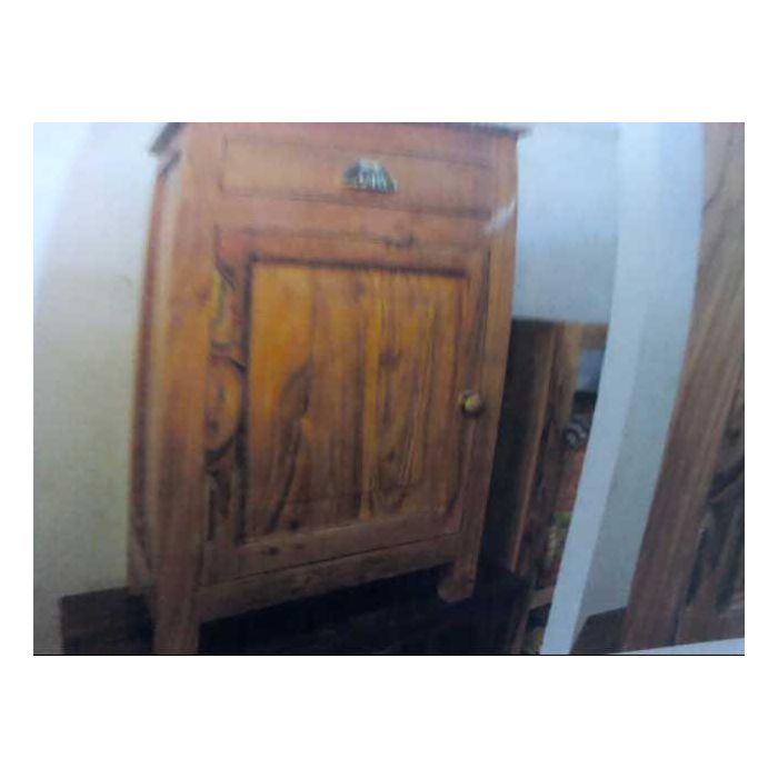 DKD Home Decor Arcon Colonial Natural Negro 41 x 40 x 90 cm Acacia 1