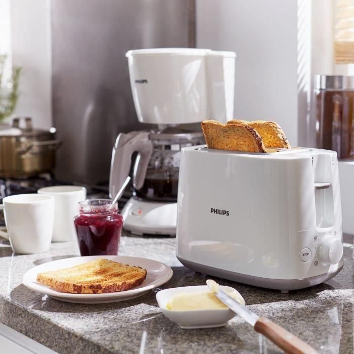 Philips Daily Collection HD2581/00 tostadora 8 2 rebanada(s) 830 W Blanco 4 Philips Daily Collection HD2581/00 tostadora 8 2 rebanada(s) 830 W Blanco 4