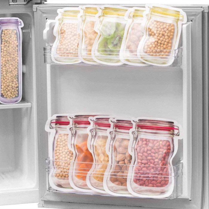 Wooow Set 6 Bolsas Alimentos Reutilizables 10.5 cm (36 Unidades) Wooow Set 6 Bolsas Alimentos Reutilizables 10.5 cm (36 Unidades)