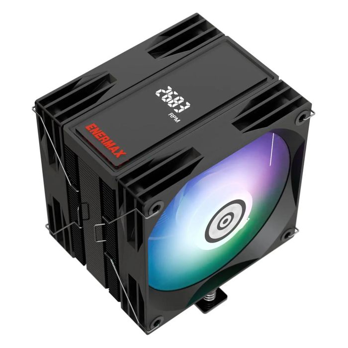 Enermax Refrigerador CPU ETS-T41D-ARGB Doble Ventilador 2x120mm Digital ARGB TDP 250W