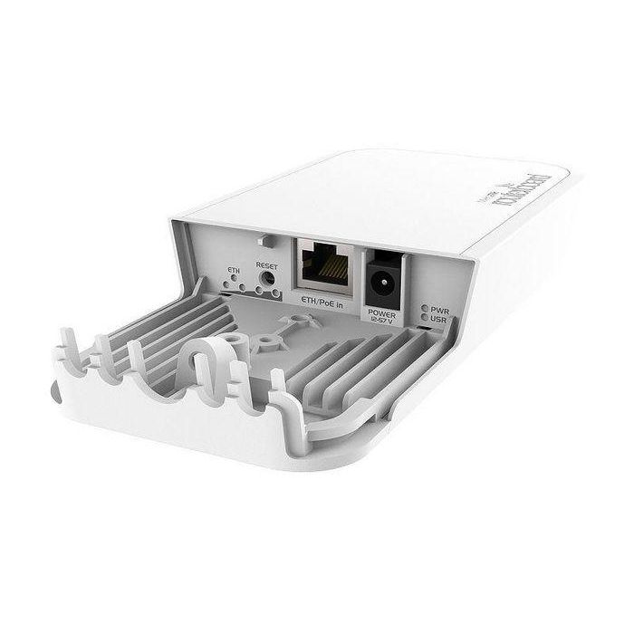 MikroTik wAP60G Estación Base 60 GHz Kit Inalámbrico Wireless Wire Enlace Gigabit Full Duplex 1 Gbit 200m+ Beamforming 60° PoE 1