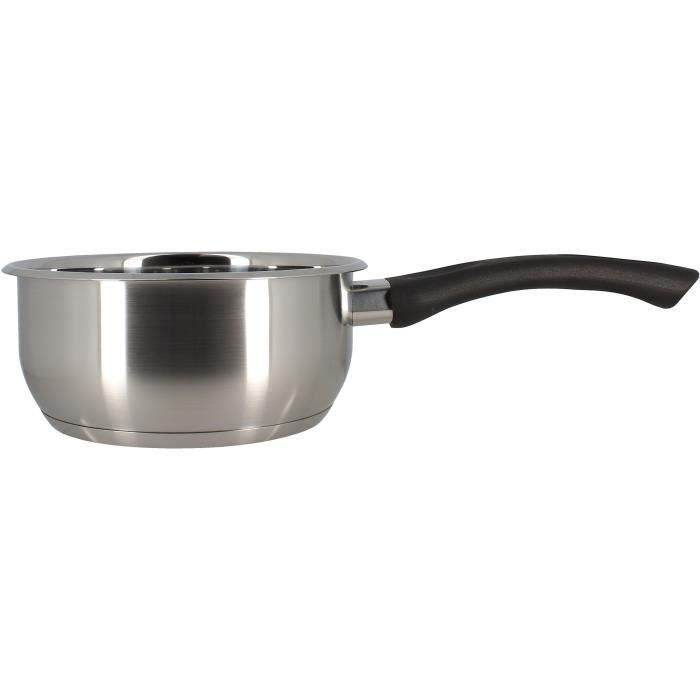 Cacerola - MENASTYL - 6020242 - Acero inoxidable - 18 cm - Apta para todo tipo de fuegos, incluida inducción 4 Cacerola - MENASTYL - 6020242 - Acero inoxidable - 18 cm - Apta para todo tipo de fuegos, incluida inducción 4