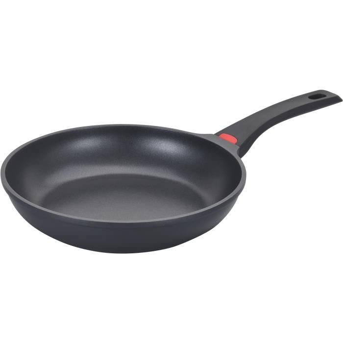 Batería de cocina - Todas las placas de cocina, incluida inducción - Baumalu - Aluminio fundido - Antiadherente - 3 piezas - Negro 2 Batería de cocina - Todas las placas de cocina, incluida inducción - Baumalu - Aluminio fundido - Antiadherente - 3 piezas - Negro 2