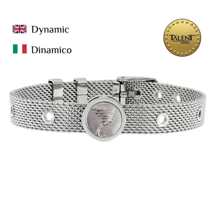 Pulsera Unisex Dynamic Talent Jewels TJA-5-12-03-1-235 Plateado 1 Pulsera Unisex Dynamic Talent Jewels TJA-5-12-03-1-235 Plateado 1