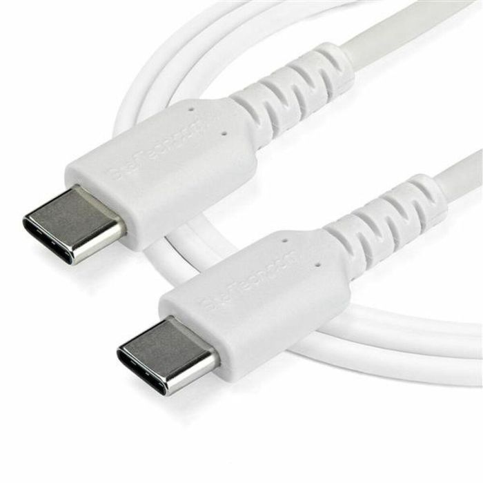 Cable USB C Startech RUSB2CC2MW Blanco 1