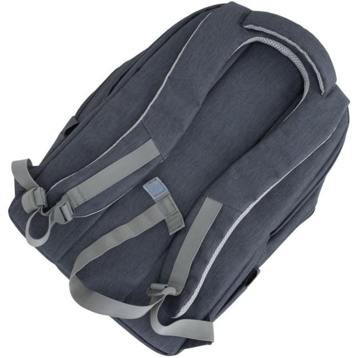 Rivacase 7567 Mochila Portátil 17.3 Pulgadas Prater - Protección Antirrobo, Carga USB, Gris Oscuro 8 Rivacase 7567 Mochila Portátil 17.3 Pulgadas Prater - Protección Antirrobo, Carga USB, Gris Oscuro 8
